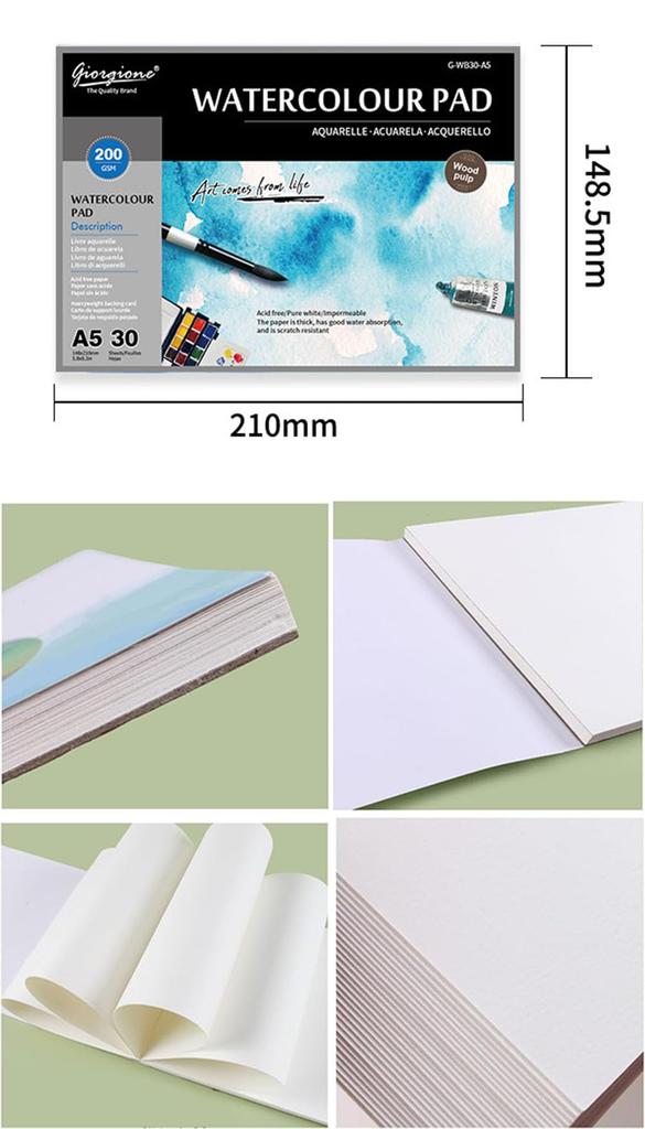 Roseelf Watercolor Colored Pencil Set Includes 1 Watercolor Perfect for Elementary School and Perfect As a Gift for Preschool or School Entrance