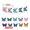 100-500pcs Cute Colorful Butterfly Stickers Handmade Stickers Party Gifts Decorative Labels Scrapbook Stationery Stickers