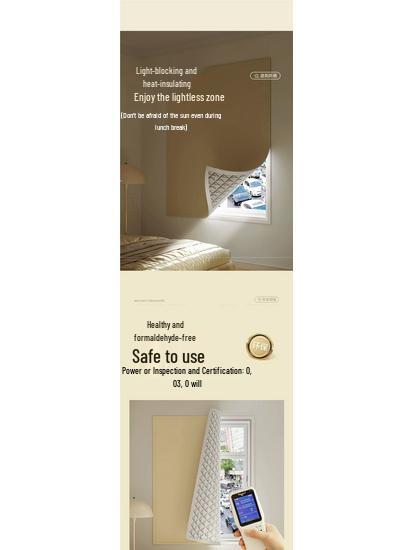 Soundproof Velcro Blackout Window with Easy Installation