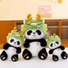 Panda Dragon Plush Toy With Dragon Hat Decoration For Kids Baby Sleep Comfort