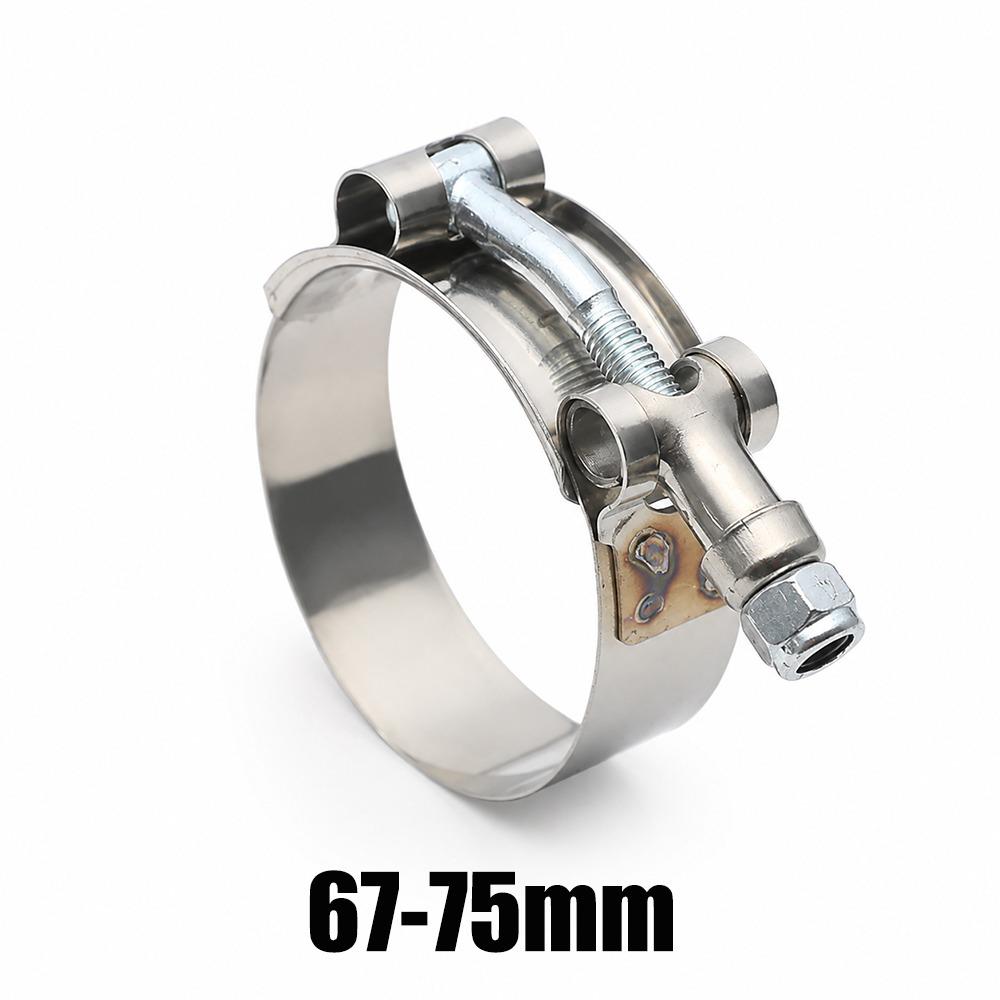 Stainless Steel T-Bolt Clamp Universal Hose Coupler Reliable Hose Clamps