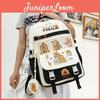 Cartoon Capybara Backpack For Middle School Students With Large Capacity And Lightweight Design For School Use