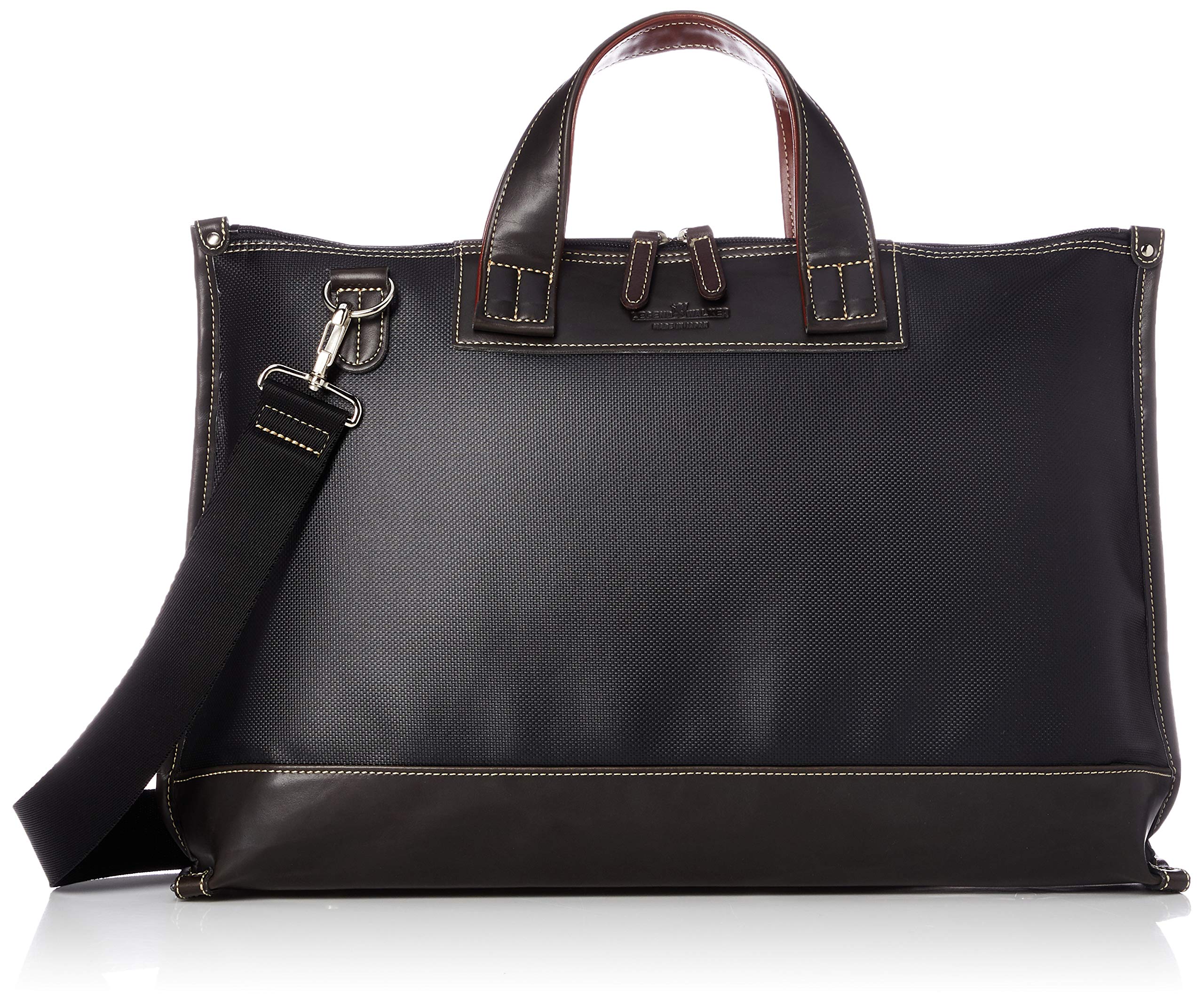 Деловая сумка Legend Walker, формат B4, 2-сторонняя, черная