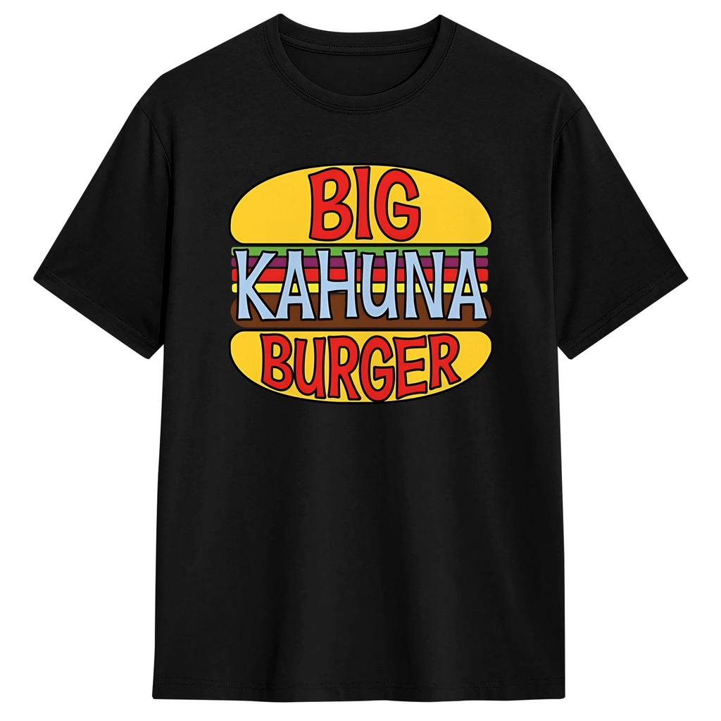 Maglietta Divertente The Big Kahuna Burger Unisex Cotone Manica Corta Girocollo Top Estivi Camicie