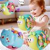 1/2pcs Baby Toy Catch Ball Bendy Baby Walker Rattles Develop Intelligence Ball 0-12 Months Plastic Bell Rattle Doll
