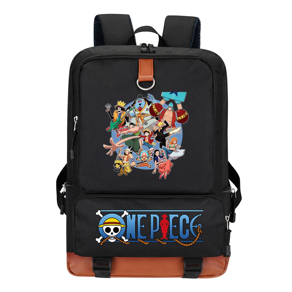 Popular Animation Peripheral Backpack Computer Bag Junior High School Students Personality Large Capacity Schoolbag