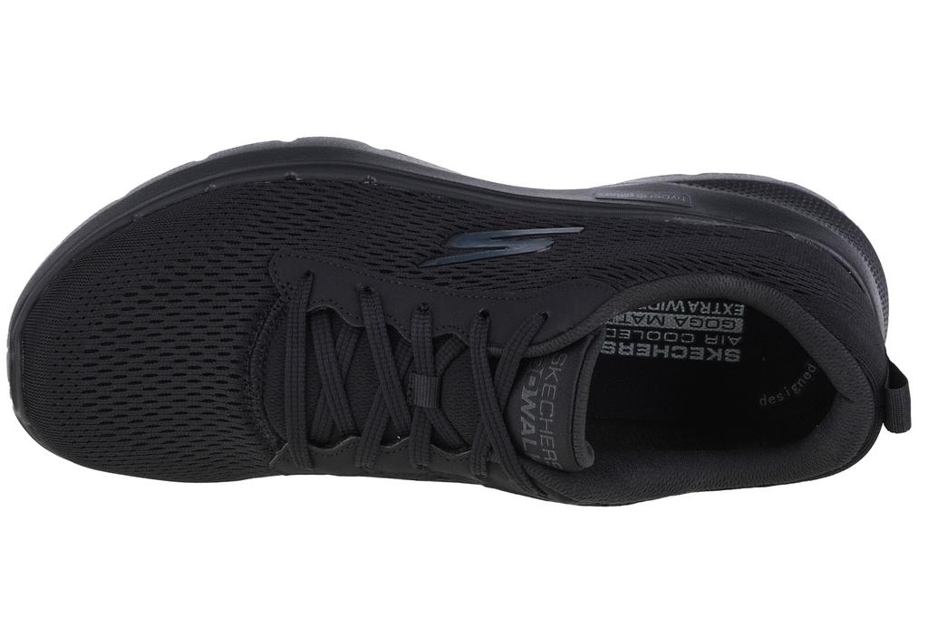 Skechers Go Walk 6 Avalo, Mens black Sneakers