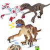 Remote Control Dinosaur Toy Large Realistic Raptor With Spray Function For Boys And Girls Ideal Gift