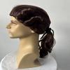 Deluxe Baroque Cosplay Curly Wig Halloween Men Costume Wigs Lawyer Judge Wig  Christmas Carnival