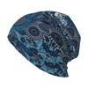 Bohemian Style Printed Warm and Soft Knitted Cap Lightweight Casual Cap Loose Chemotherapy Cap Cancer Patient Headwear Gift