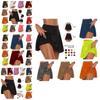 2023 Basic Summer Women's Pure Color Two-piece Fake Shorts Leggings Available In 13 Colors