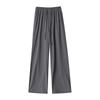 Ice Silk Sunscreen Pants Women's Summer Thin New Casual Cool and Thin Sweatpants Casual Straight Wide-leg Pants