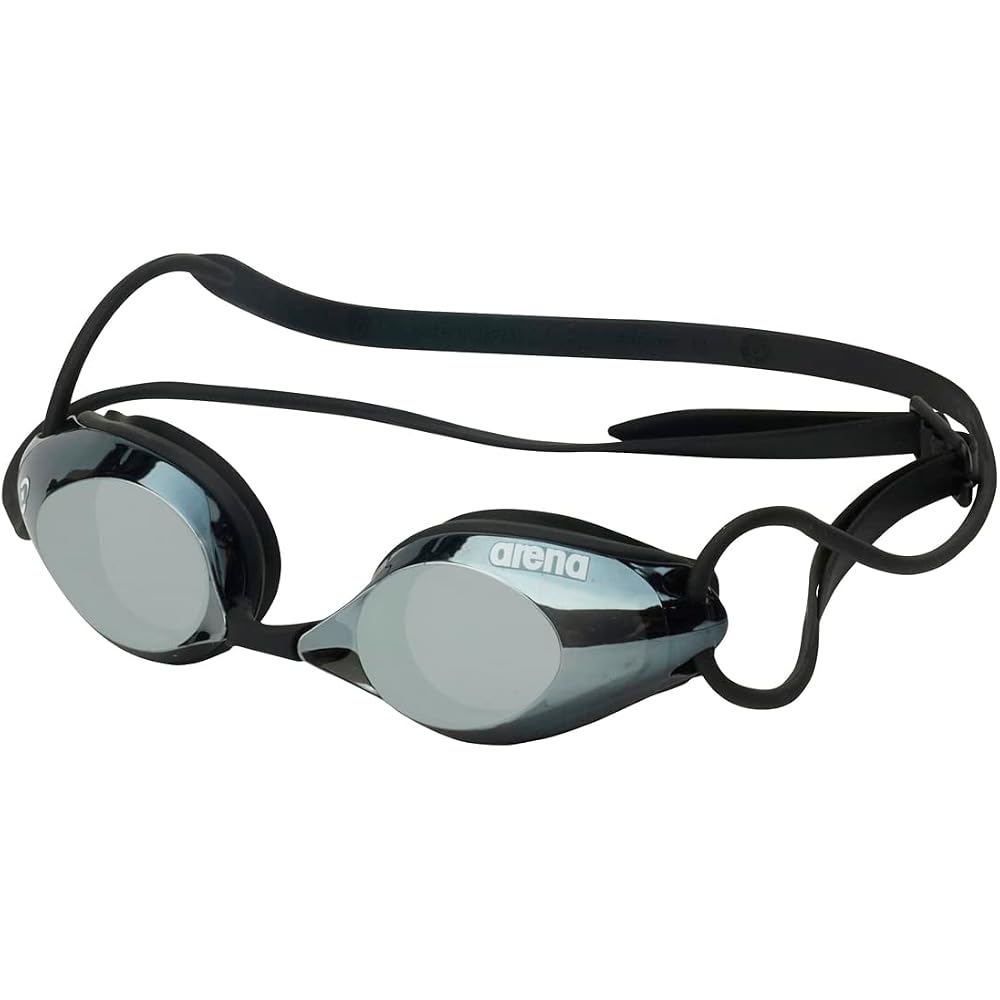 Arena Splash Unisex Swimming Goggles Free Size Mirror Lens Anti-Fog Competitive Swim Gear
