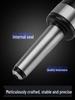 Double-Ended Revolving Lathe Live Center, Morse Taper #3 #4 #5, Small Pointed End