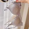Women's Seamless Front Closure Bra Wireless Thin Padded Beauty Back Deep Backless Sexy Everyday Bra