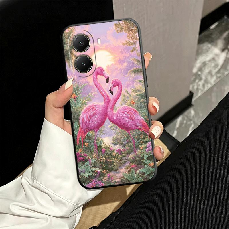 

Pink Red Dreamy Flamingo Soft Phone Case for Xiaomi Poco X5 X6 X7 X8 Pro Max X3 F7 F8 Ultra M8 M7 M6 M5 Redmi 15 15C 14C 13C 12C Xiaomi Redmi 14C