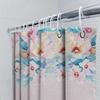 Black Cat Shower Curtain With White Background Home Decor Bathroom Accessories For Cats Lovers Polyester Waterproof Design (72 X