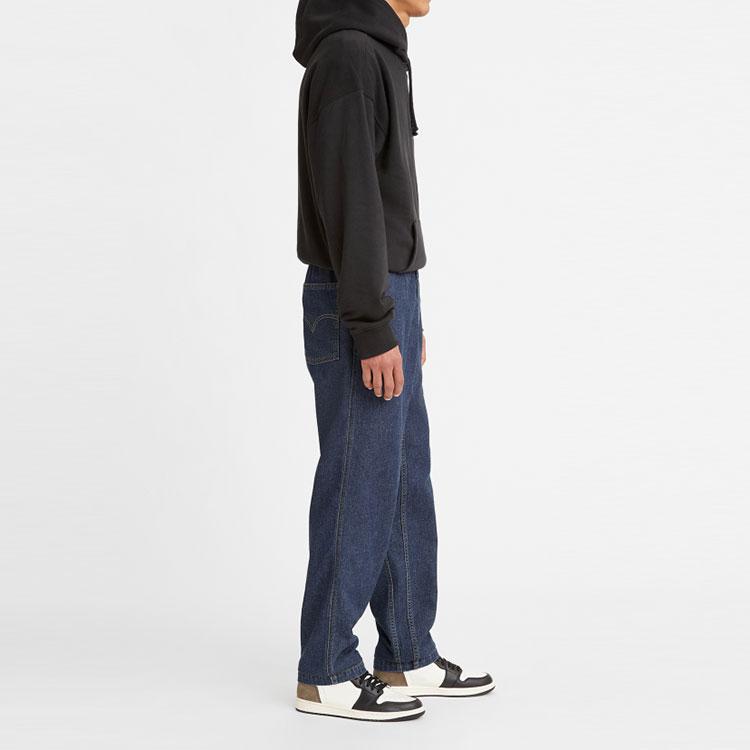 Levis Solid Color Loose Fit Denim Pants Men Bottoms Blue A2043-0000