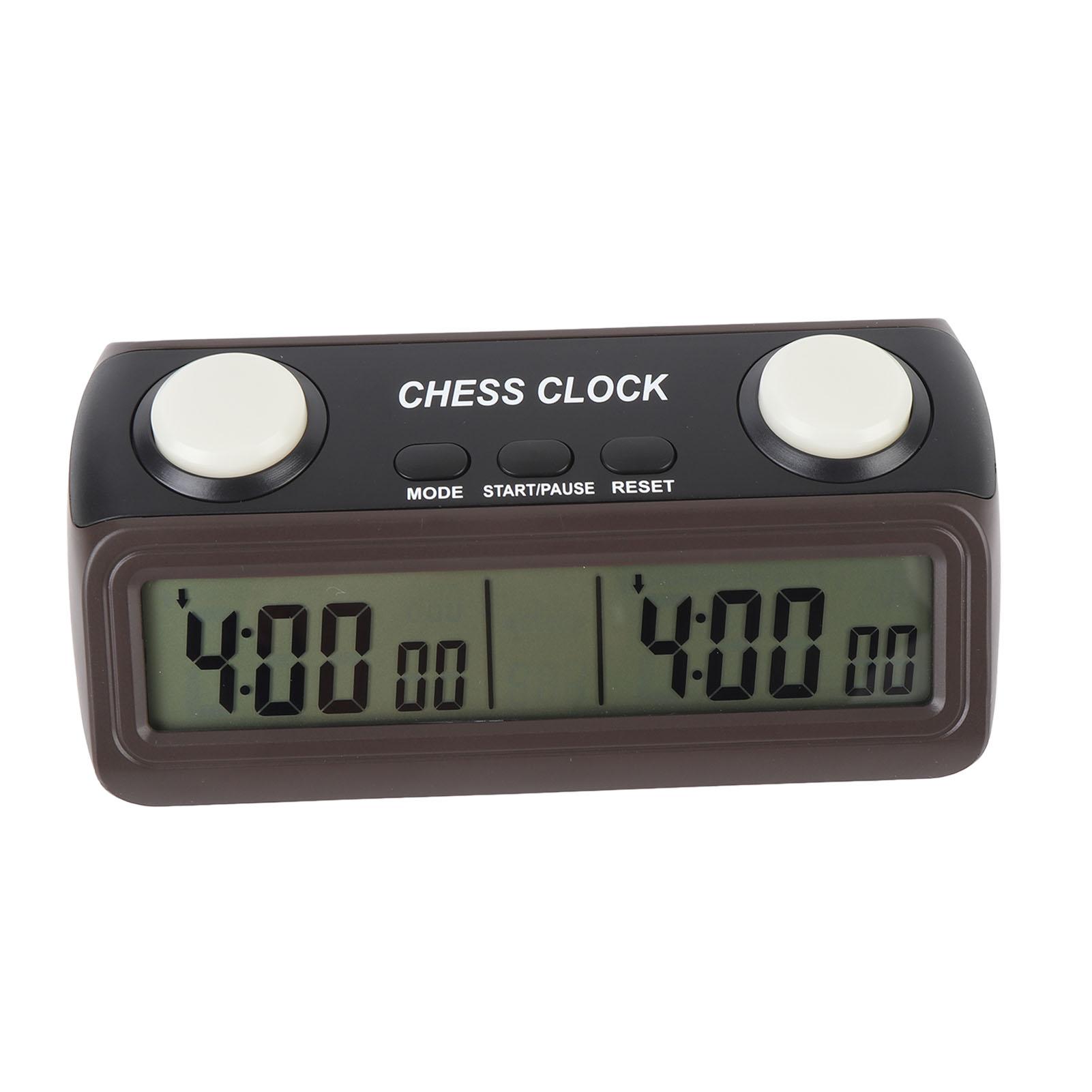 

Chess Clock Multifunctional Digital Chess Timer for Board Games Practices Tournaments