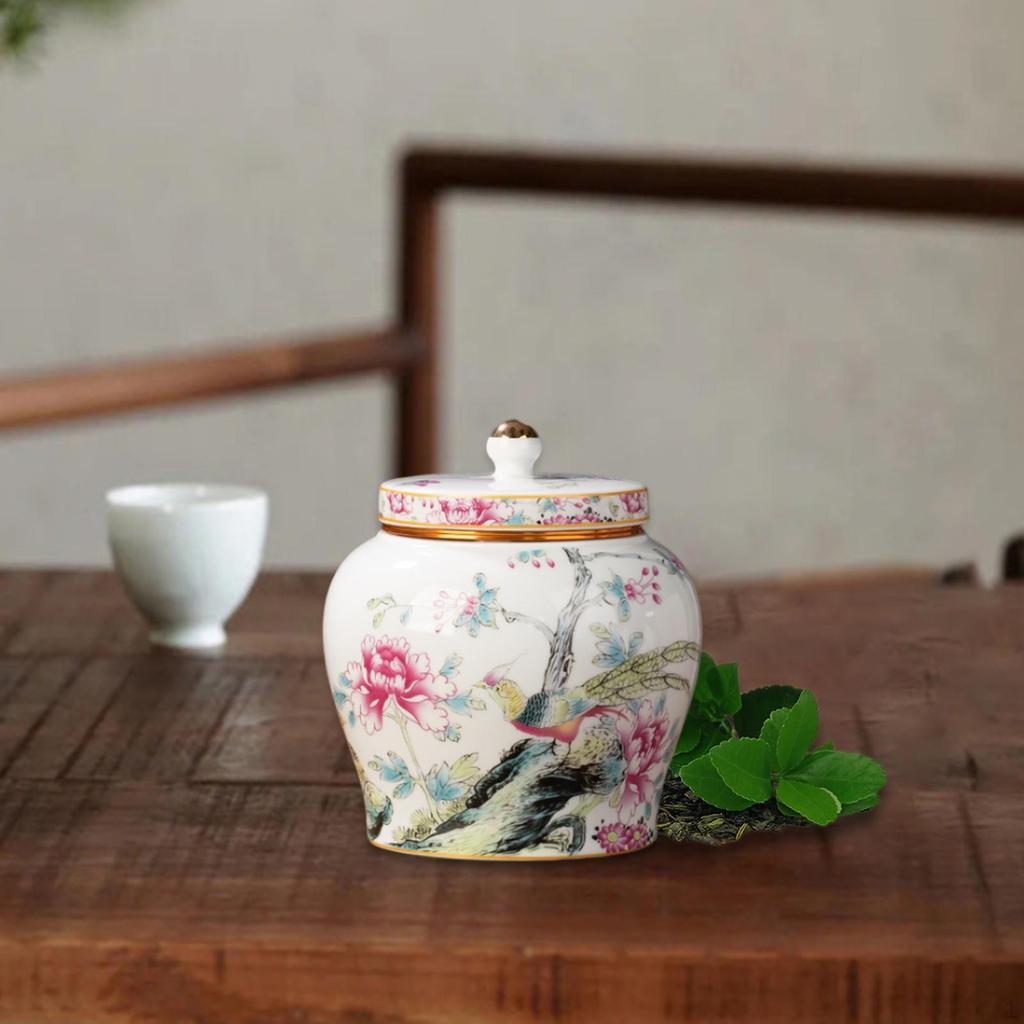 Artisanal Ceramic Tea Canister for Gourmet Loose Leaf Teas