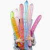 10/20 Piezas Globos Largos de Cohete Pelotas de Aire Inflables Voladoras Juguetes Decoración Fiesta de Cumpleaños Infantil Globos de Látex Juguetes Clásicos