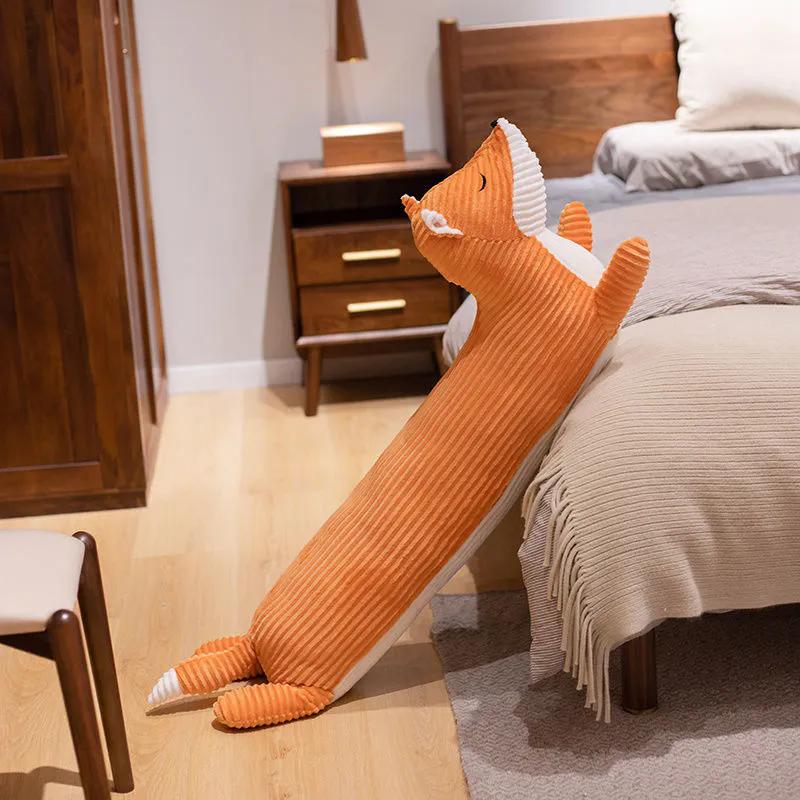 

Прекрасная подушка для тела в виде животного, для сна на боку, 110 см, для кровати, дивана, домашняя декоративная длинная подушка, одноклассник, друг, подарок на день рождения 110CM