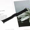 For Samsung Galaxy Watch Ultra 47mm Wrist Band 5-Bead Stainless Steel Butterfly Clasp Watch Strap