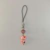 1/6Pcs Keychain Heart Cat Styling Design Keyring Phone Decoration Kitty Phone Charm Multifunctional Charm Key Holder
