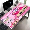 Labubu Print Mouse Pad, Anti‑Slip Desktop keyboard Mat, for PC Laptop Gaming Working Daily Use, Cool Festival Surprise Gift