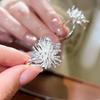 Silver Fireworks Ring: Unique, Luxury Design for Women, Perfect Index Finger Ring for 2026 New Year