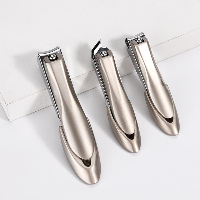 In-Stock Meidao Stainless Steel Anti-Splash Nail Clippers with Storage Medium Slant