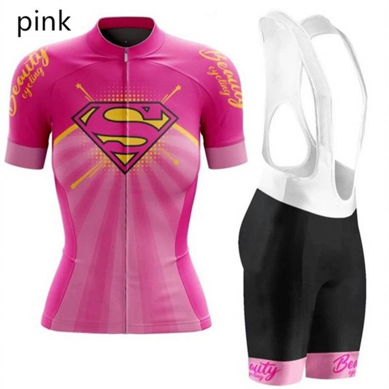 Summer Women's Short-sleeved Cycling Suit Quick-drying Breathable Bicycle Cycling Suit Road Riding Equipment 2026 Summer Breathable Cycling Suit Suit