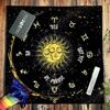 Tarot Card Tablecloth 12 Constellations Divinations Cards Table Cloth Tapestry