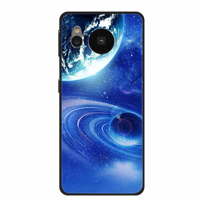 Per Custodia Sharp Aquos Sense 8 Cover Telefono Sense8 Silicone Nero Morbida Cover Posteriore Custodie Coque