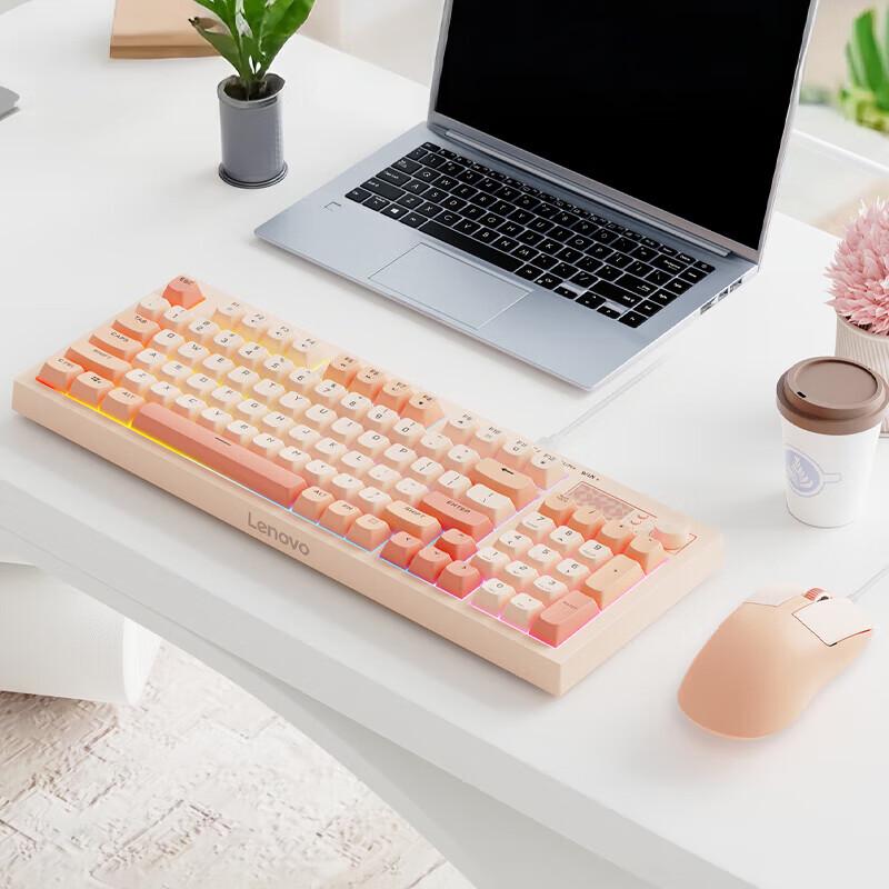 

Lenovo K2 Wired Mechanical Feel Keyboard & Mouse Combo