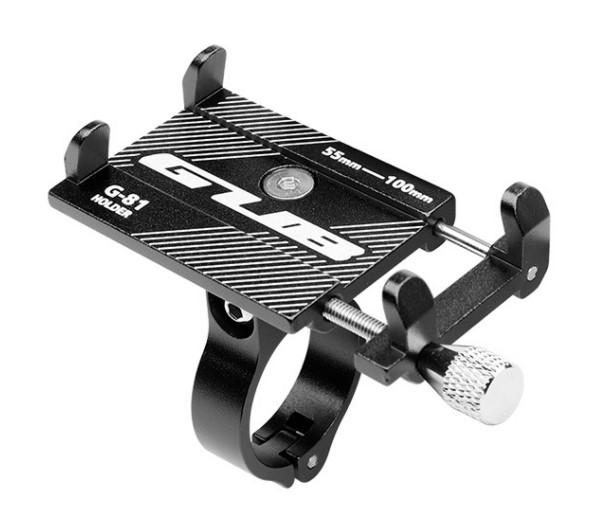 Bike Accessories Bicycle Phone Holder for 3.5-6.2 Inch Smartphone Adjustable Bike Phone Stand Mount Bracket чёрный