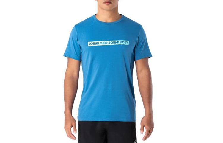 Asics T Shirt Men s Rebirth Blue 2031D849-401 2XL