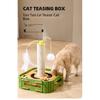Cat Maze Box Hide Seek Toy, Self Entertainment Cat Scratcher, Durable Bite Resistant Interactive Pet Play Supplies