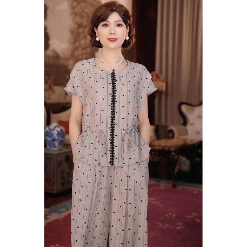 Jianhu Women s Slimming Heart Polka Dot Two-Piece Set 3XL