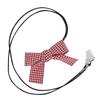 Bowknot Shaped Hearing Aid Clip Cute Portable Hearing Aid Hairclip Lanyard Accessory