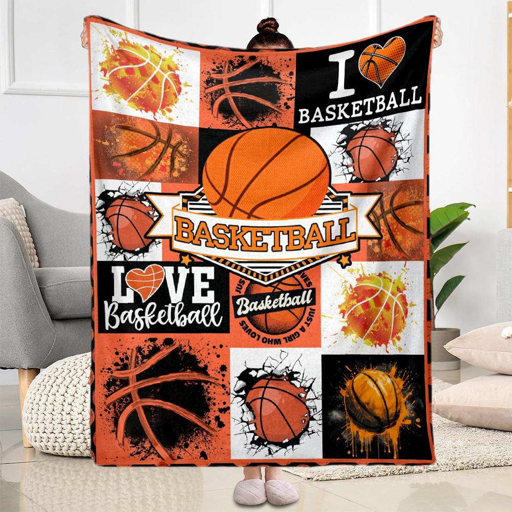 Basketball Faith Strength Blankets are suitable for living rooms, bedrooms, camping, and other places, making them an ideal choice for gifts.