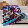 Fashion print COOL J Jinx Blanket For Sofa Office Bed Plane Travel Sleep Read Relax Camping Soft And Warm