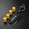 Car Valve Caps Wheel Tires Air Tyre Stem Protective Cover And Car Keychain For BMW M Emblem E46 E36 E34 F10 E90 F30 E53 E30 E87