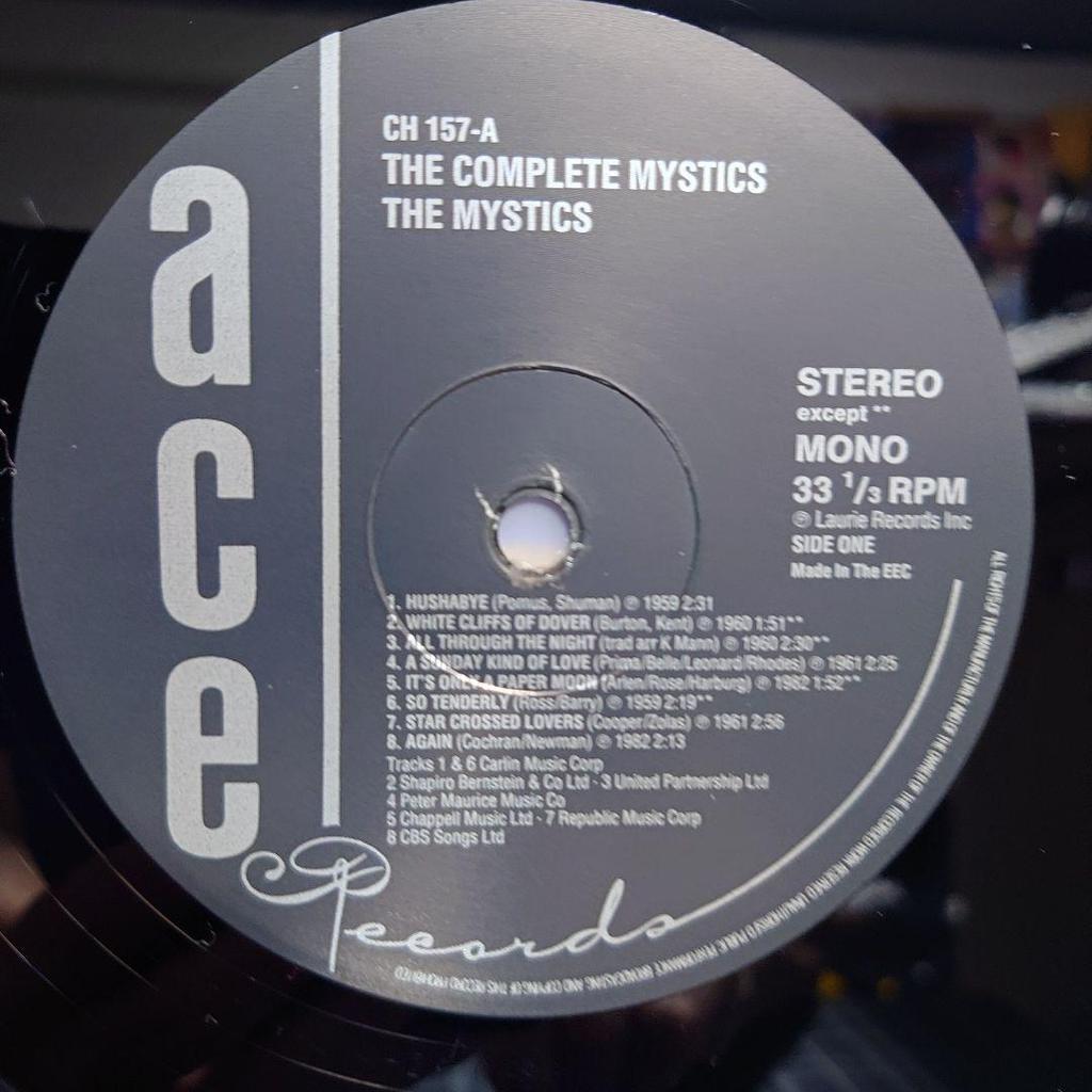 [USED] Rare Records The Mystics - The Complete Mystics