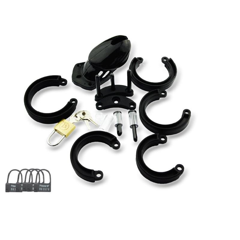 2024 Noua cușcă de castitate pentru bărbați din plastic pentru inel de blocare dispozitiv de reținere pentru bondage CB6000 CB6000s BDSM Alege jucărie sexuală pentru bărbați 18+