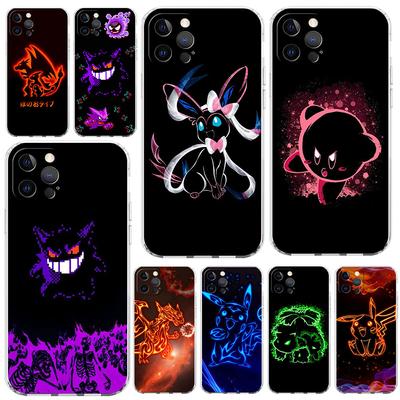 Anime Pokemon Japan Clear Case For Apple iPhone 14 11 13 12 Pro 7 8 Plus XR X XS Max 6 6S 14Pro Silicone Phone Cover