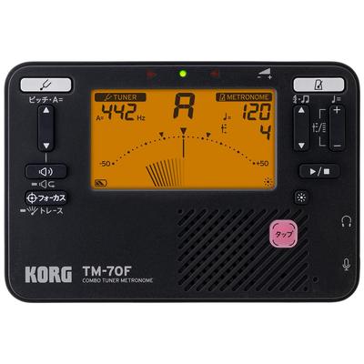 Tuner Metronome Black TM-70F