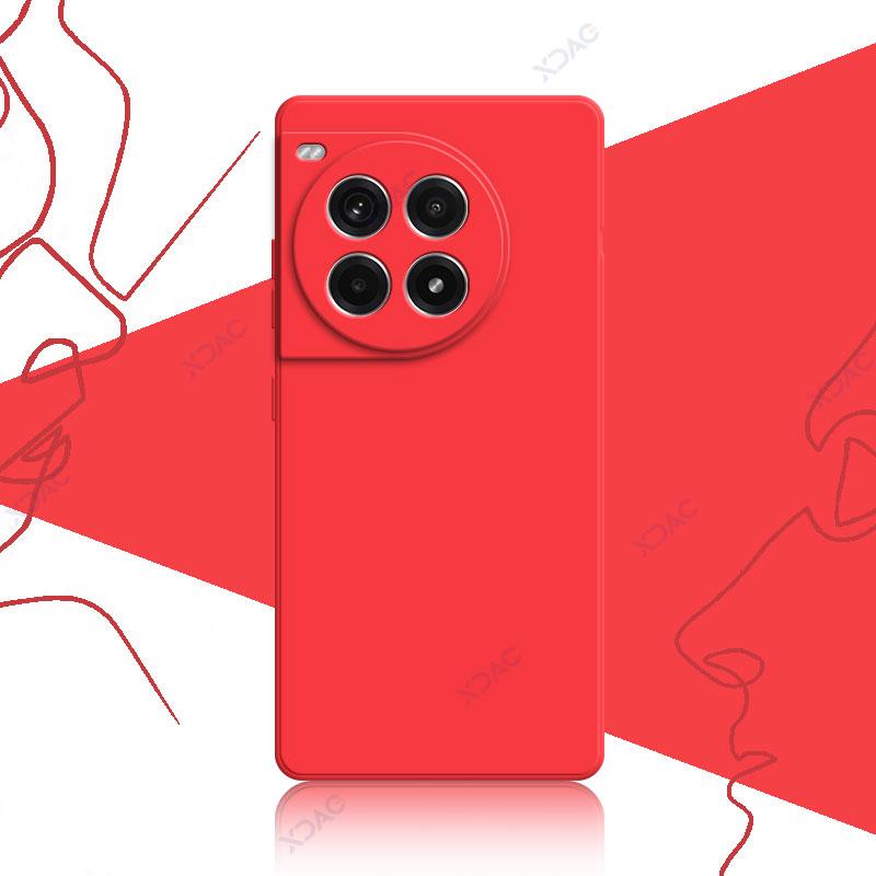 Mobile Phone Case for OnePlus Ace 3 Pro Ace3 3Pro 5G 360 Soft Luxury Square Liquid Silicone Back Cover One Plus Ace3Pro