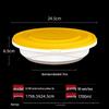 Disposable Sugarcane Pulp Meal Containers with Lids