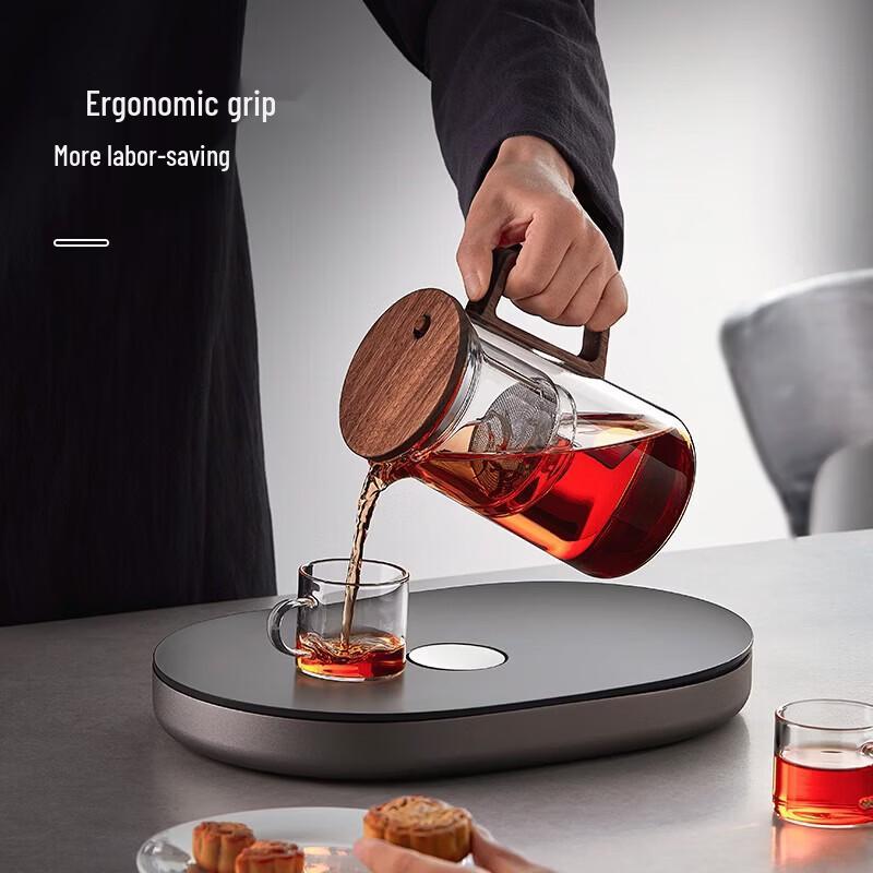 YIHUTEA Tea Separation Glass Teapot Set